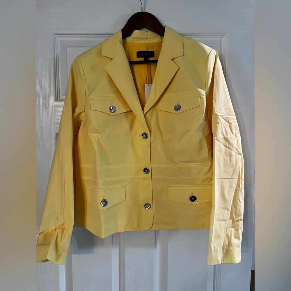 Talbots Yellow Women's Blazer